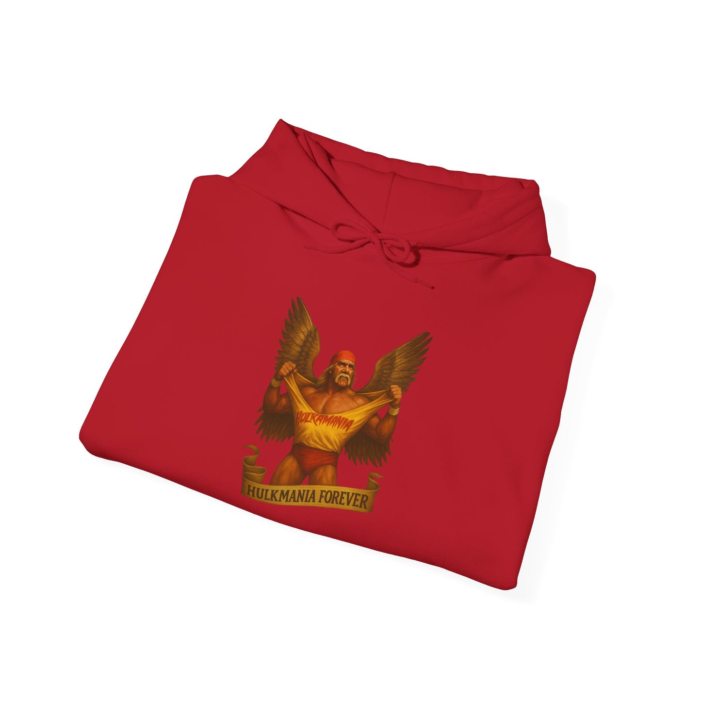 Bold Hulkamania Forever Eagle Unisex Hoodie