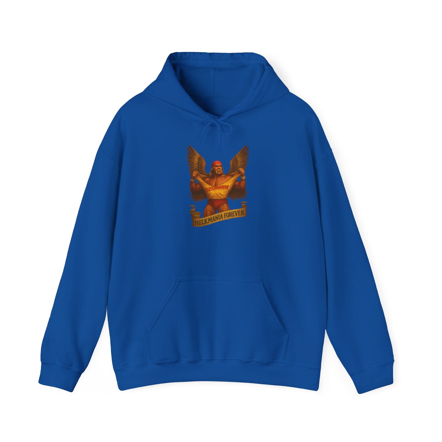 Bold Hulkamania Forever Eagle Unisex Hoodie