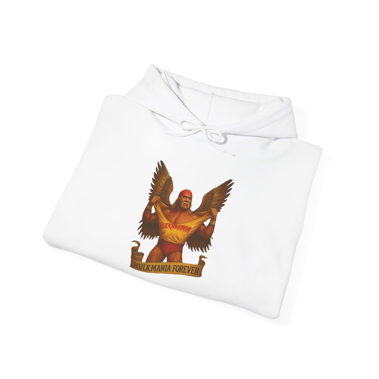 Bold Hulkamania Forever Eagle Unisex Hoodie