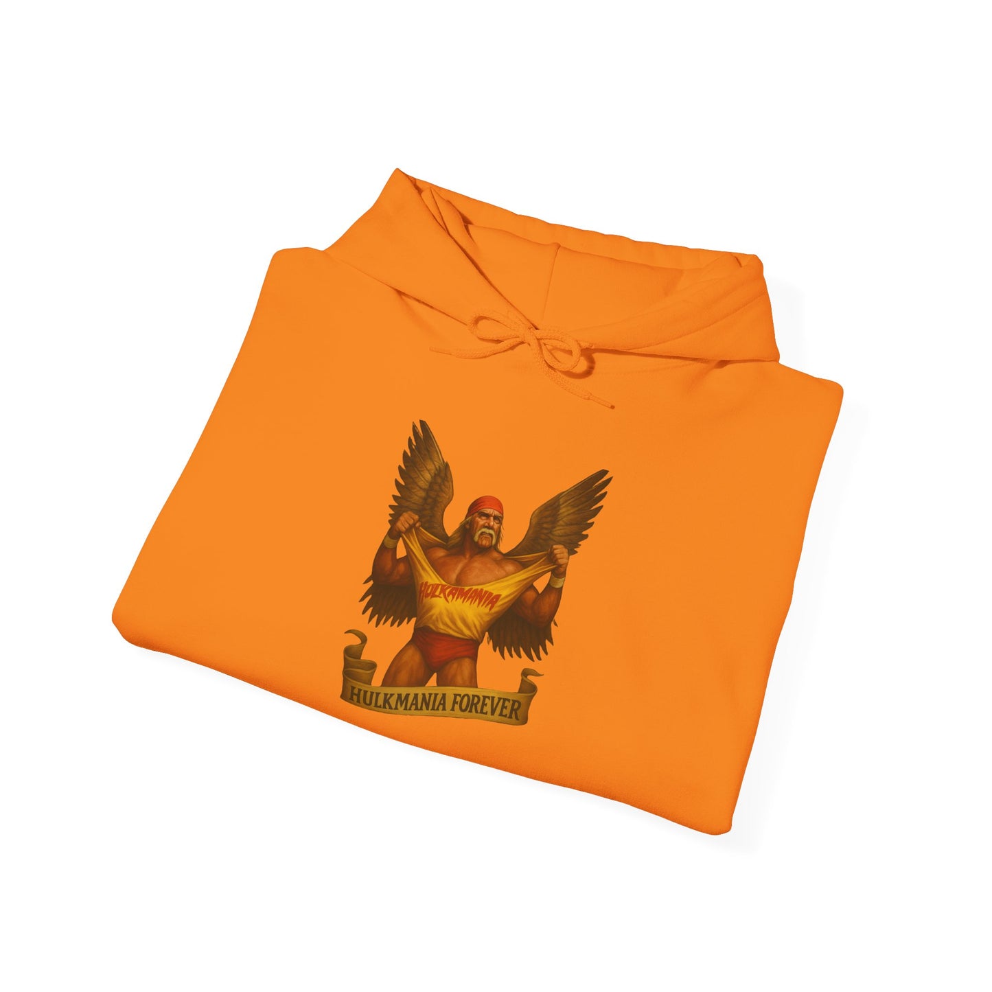 Bold Hulkamania Forever Eagle Unisex Hoodie