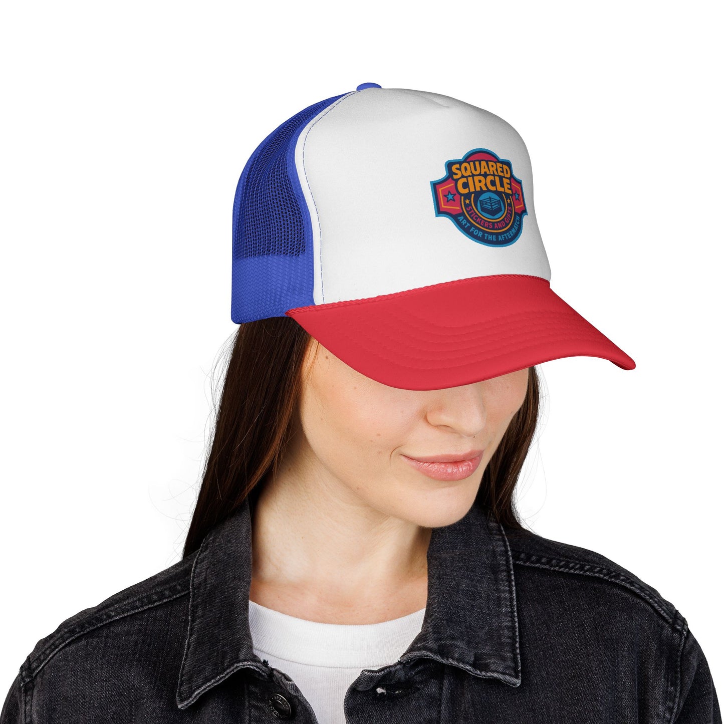 Squared Circle Trucker Hat