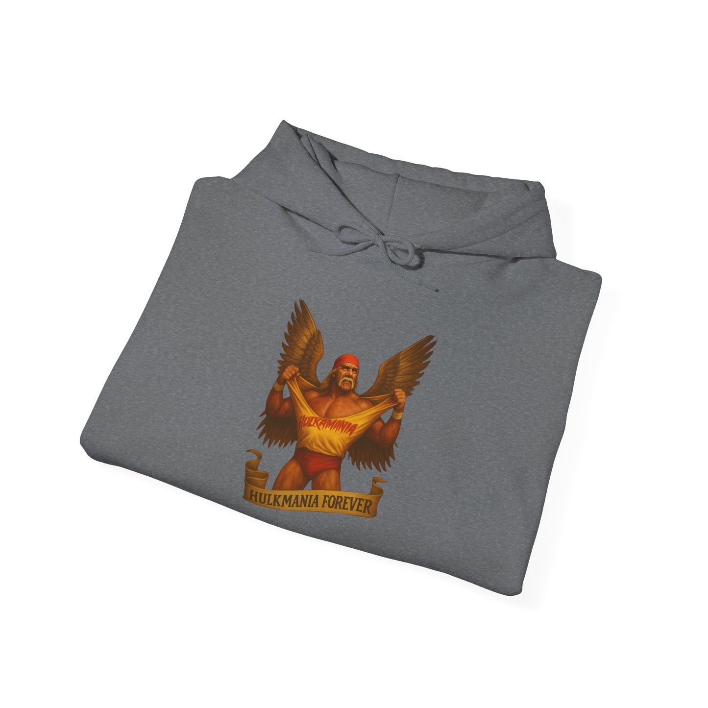 Bold Hulkamania Forever Eagle Unisex Hoodie