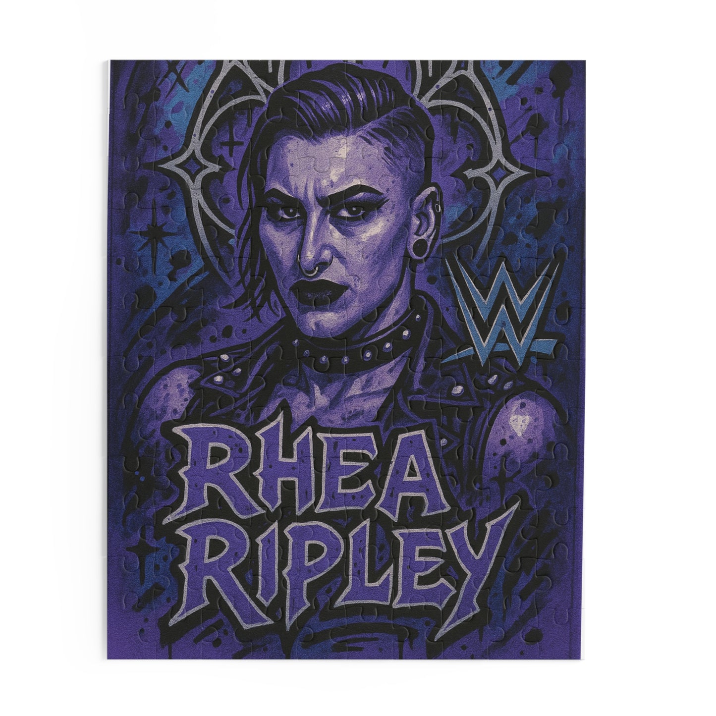 WWE Rhea Ripley Puzzle, 120/252/500-Piece Jigsaw Collectible Puzzle