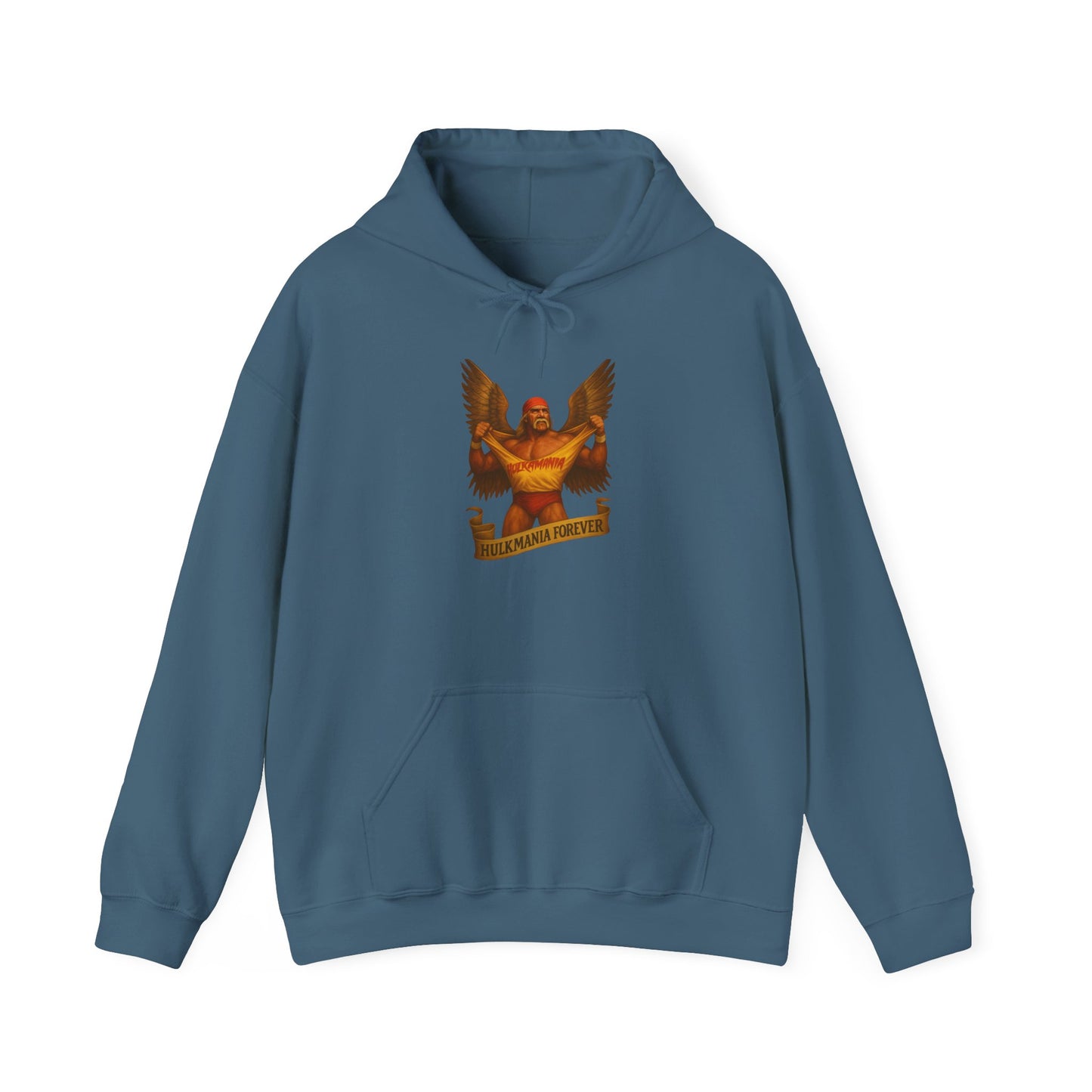 Bold Hulkamania Forever Eagle Unisex Hoodie