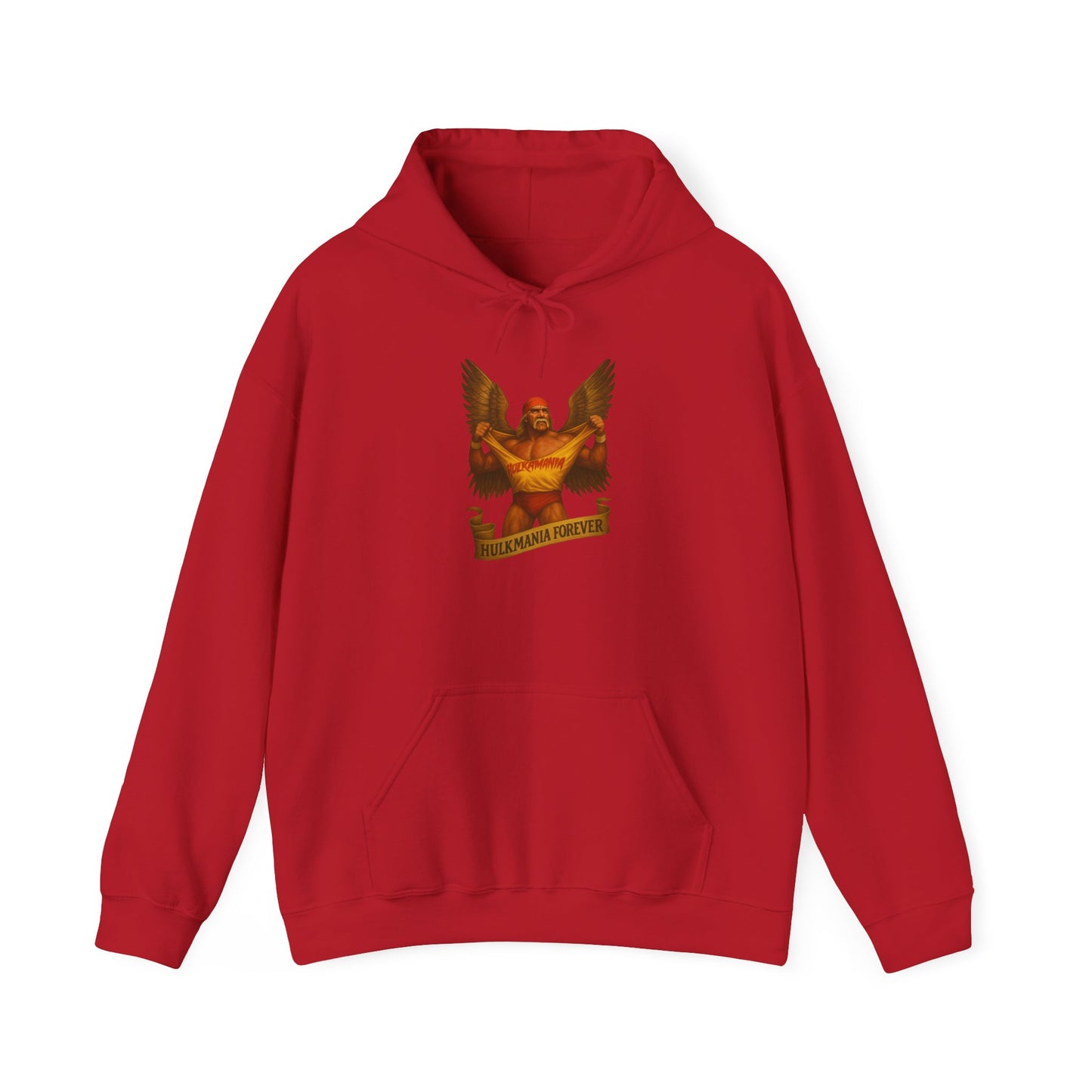 Bold Hulkamania Forever Eagle Unisex Hoodie