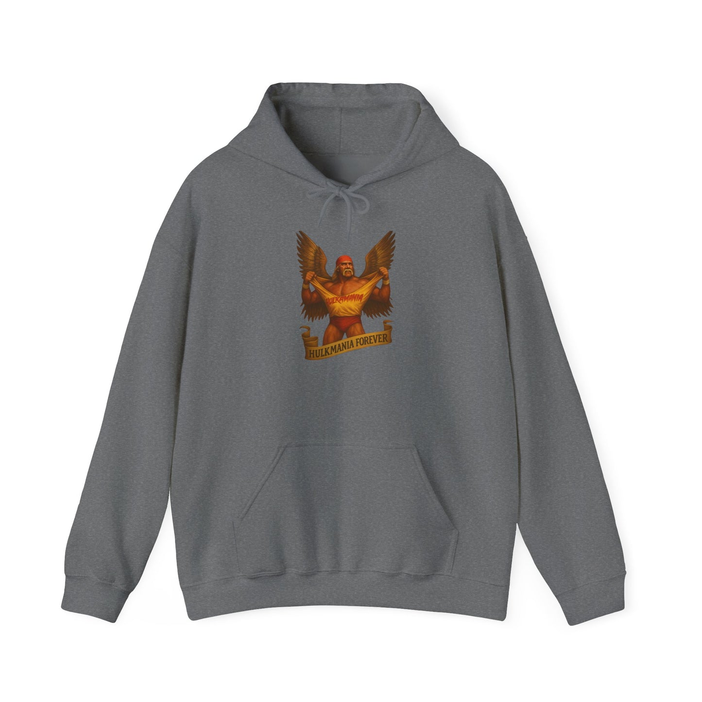 Bold Hulkamania Forever Eagle Unisex Hoodie