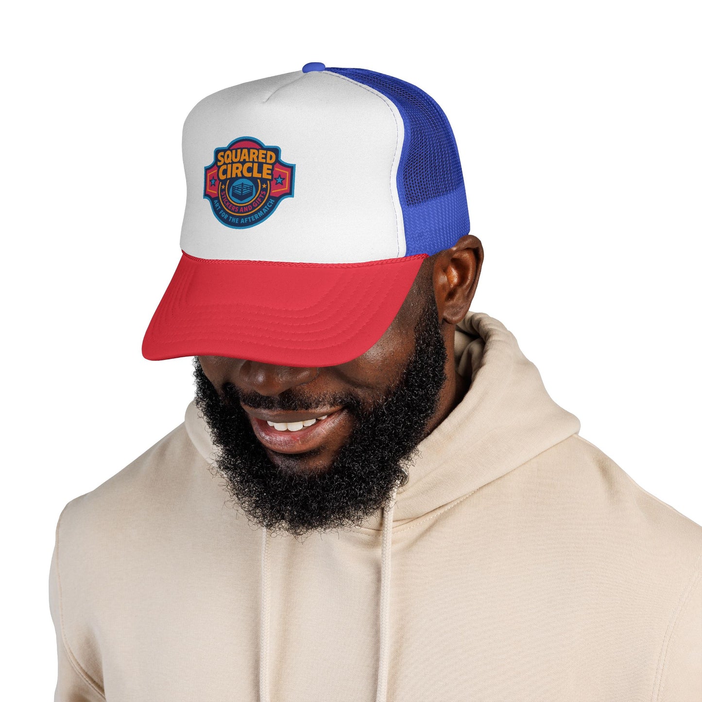 Squared Circle Trucker Hat