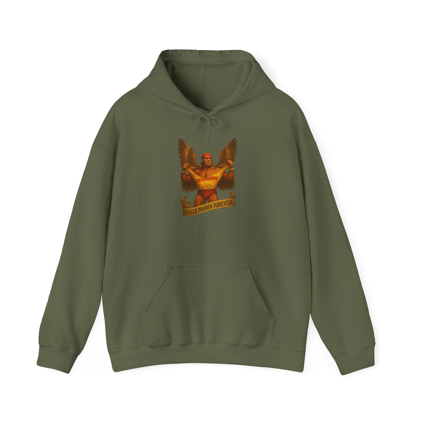 Bold Hulkamania Forever Eagle Unisex Hoodie