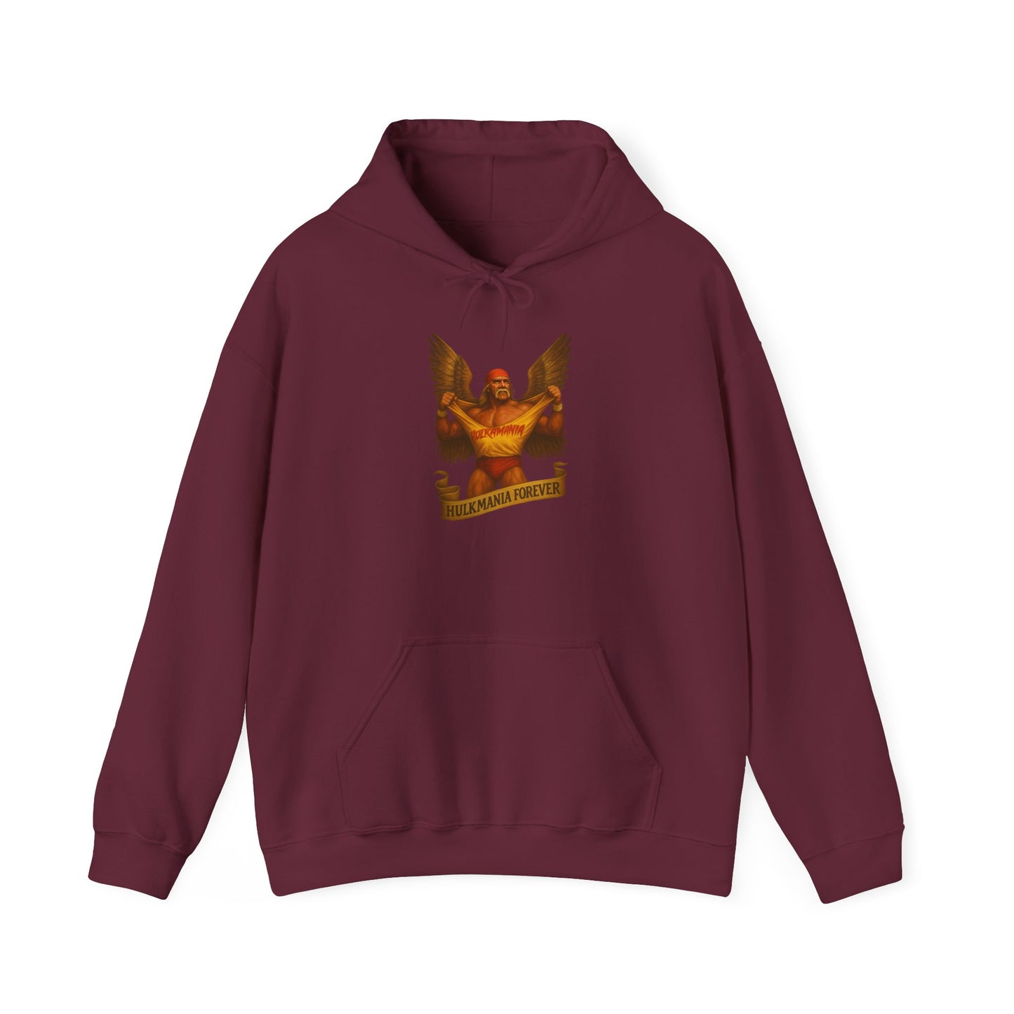 Bold Hulkamania Forever Eagle Unisex Hoodie