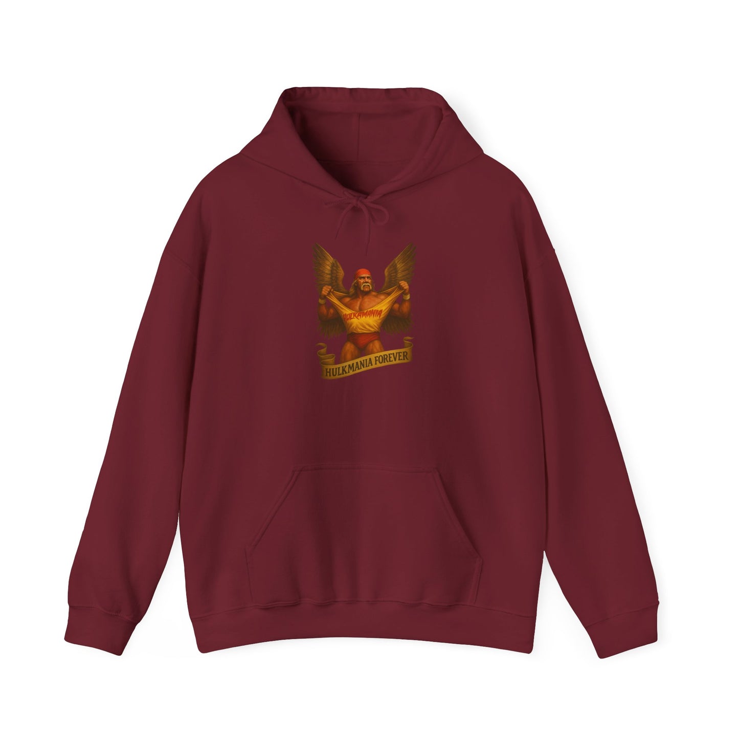 Bold Hulkamania Forever Eagle Unisex Hoodie