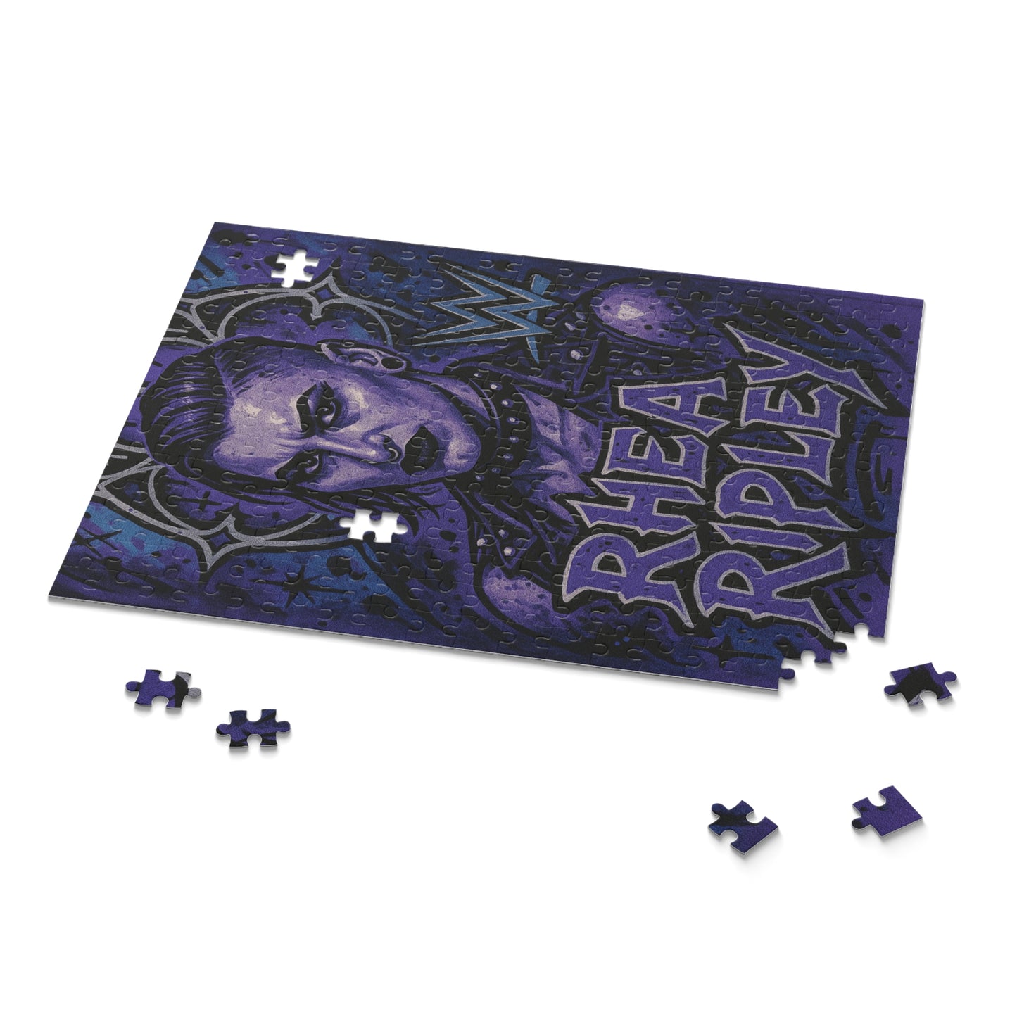 WWE Rhea Ripley Puzzle, 120/252/500-Piece Jigsaw Collectible Puzzle