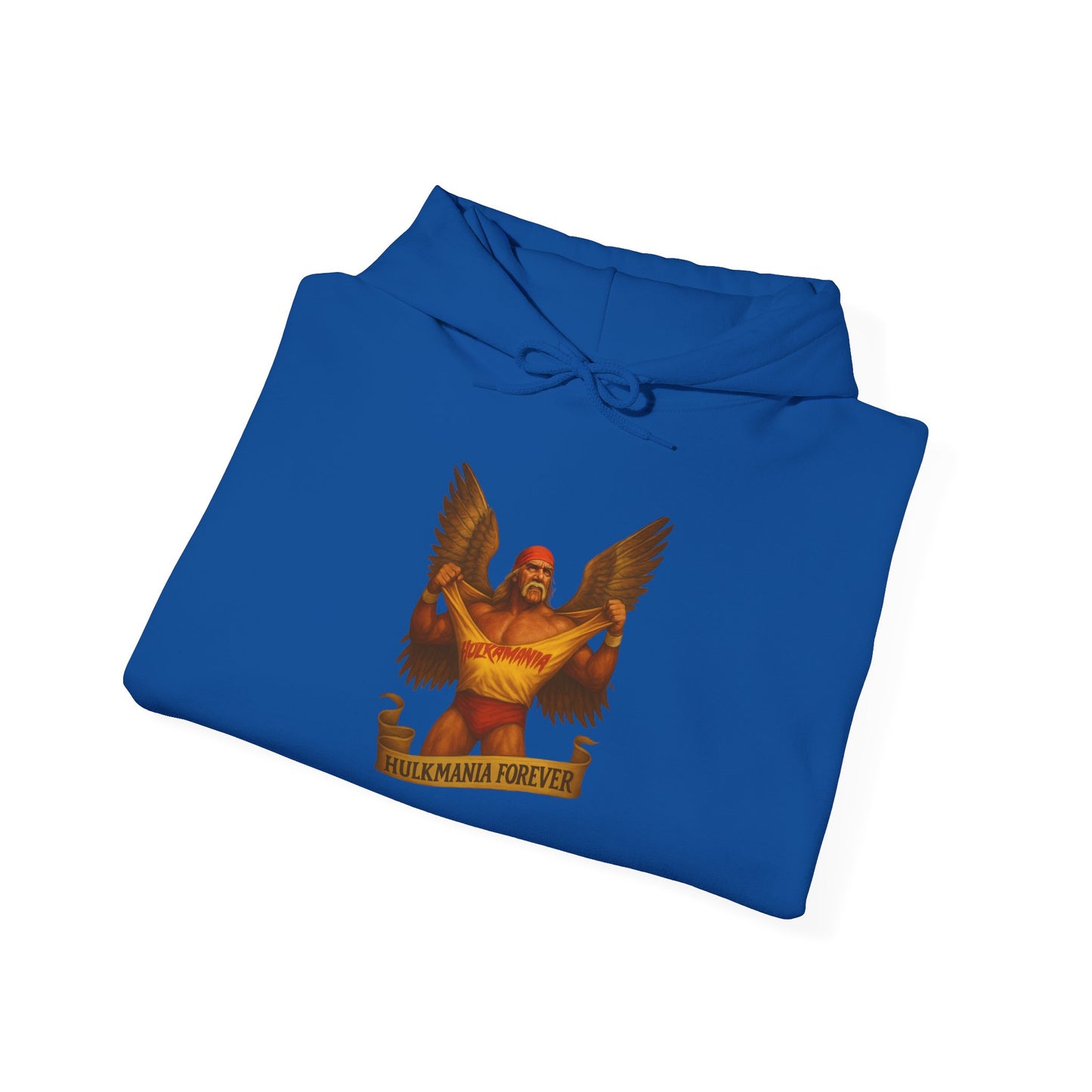 Bold Hulkamania Forever Eagle Unisex Hoodie