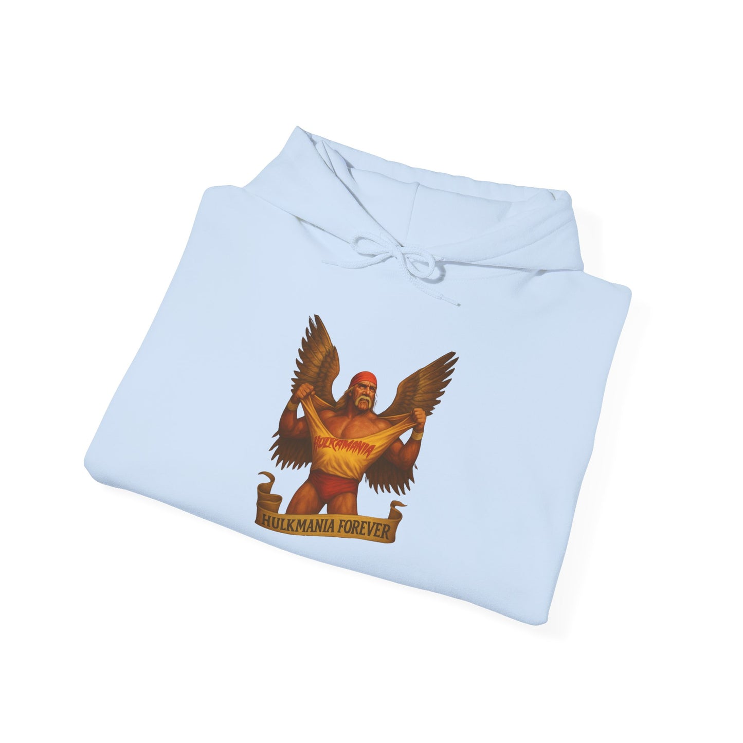 Bold Hulkamania Forever Eagle Unisex Hoodie