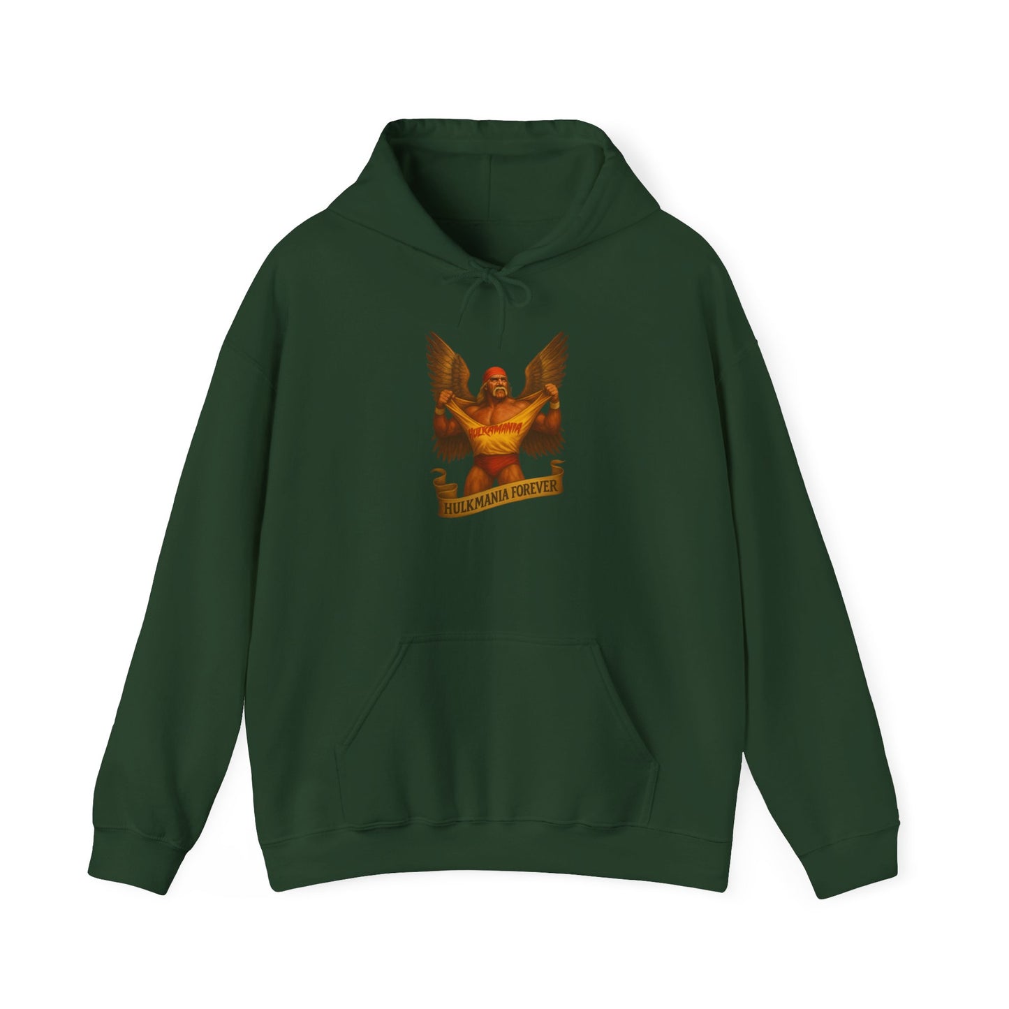 Bold Hulkamania Forever Eagle Unisex Hoodie