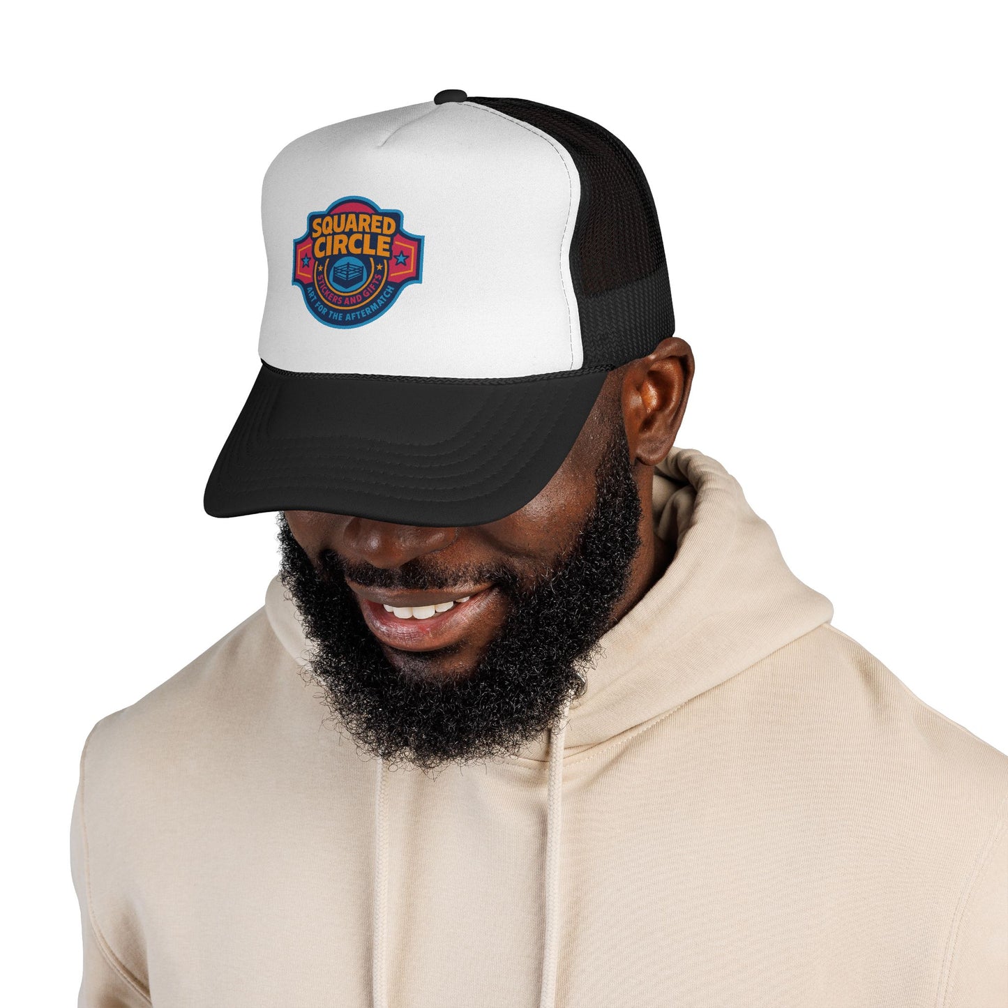 Squared Circle Trucker Hat