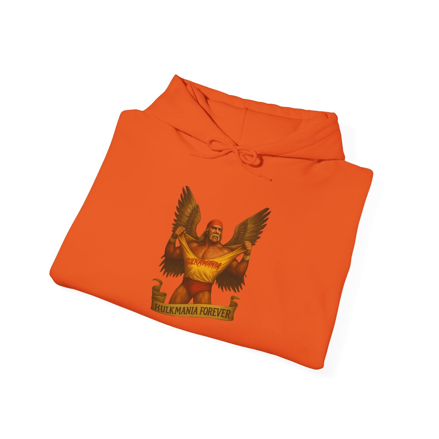Bold Hulkamania Forever Eagle Unisex Hoodie