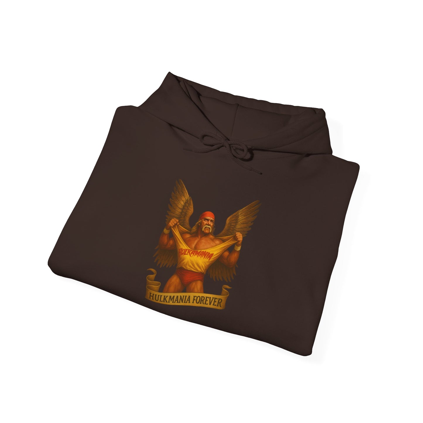 Bold Hulkamania Forever Eagle Unisex Hoodie