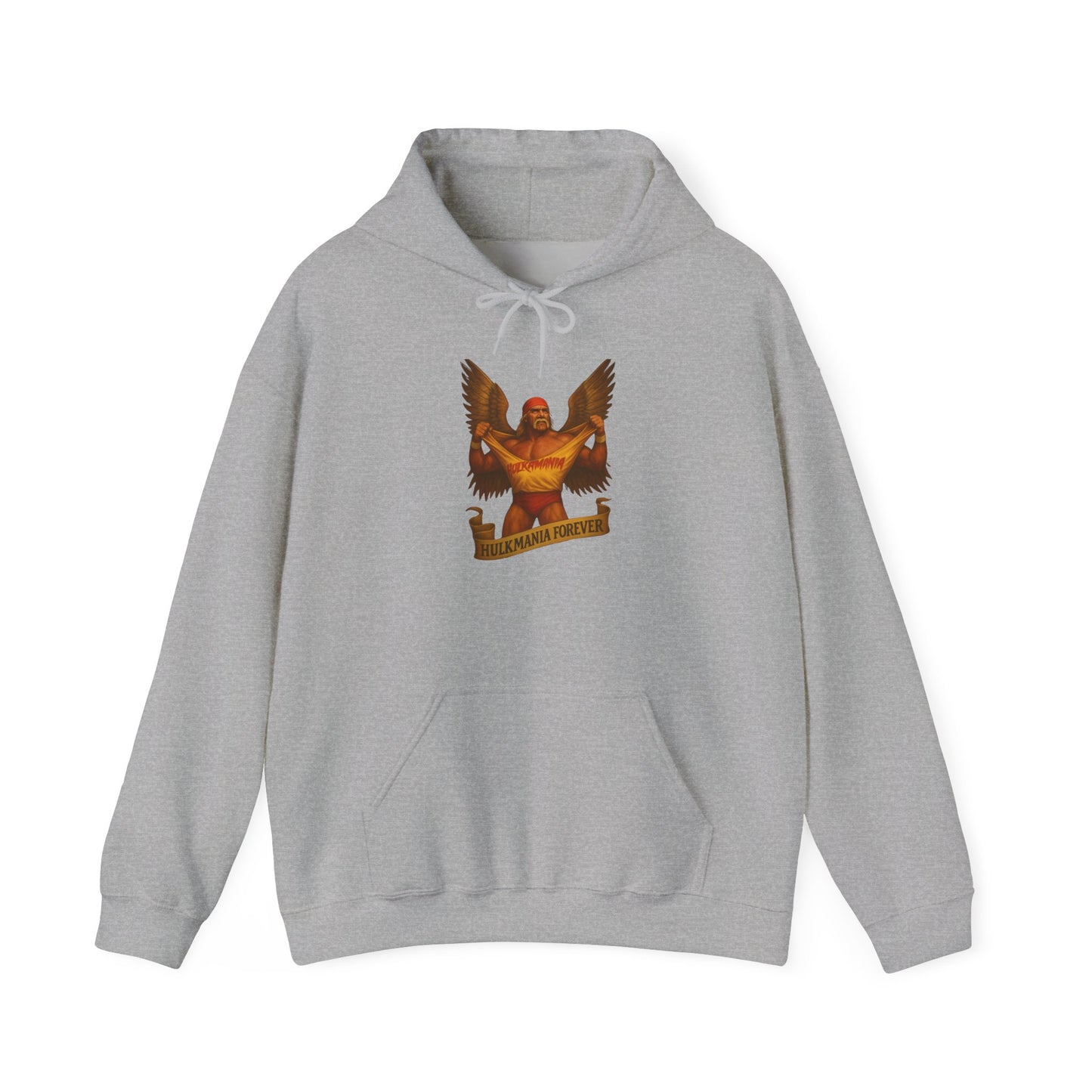 Bold Hulkamania Forever Eagle Unisex Hoodie