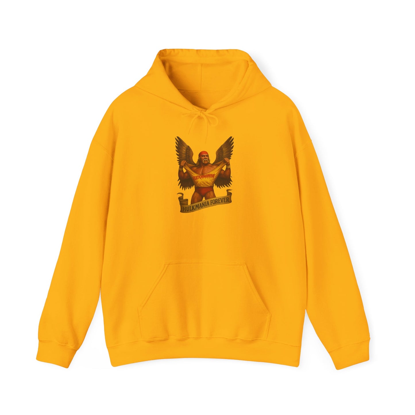 Bold Hulkamania Forever Eagle Unisex Hoodie
