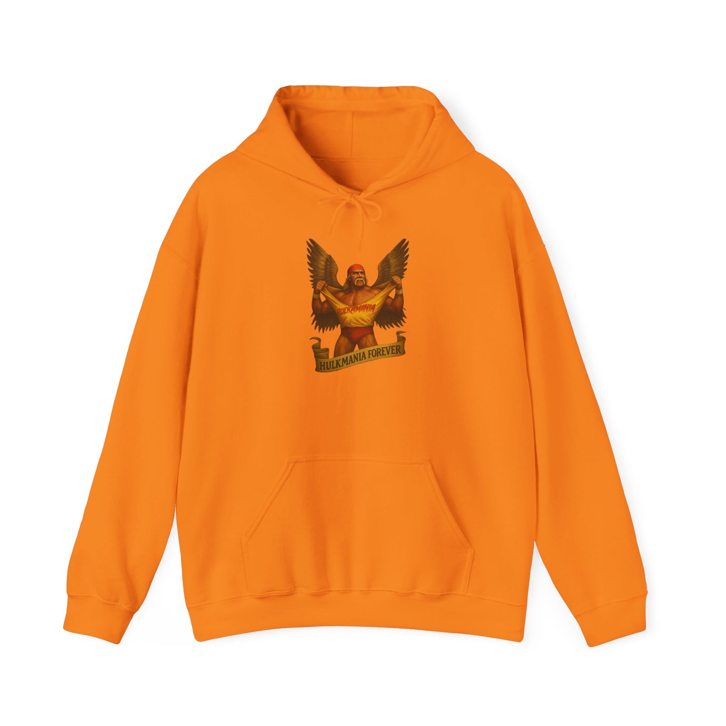 Bold Hulkamania Forever Eagle Unisex Hoodie