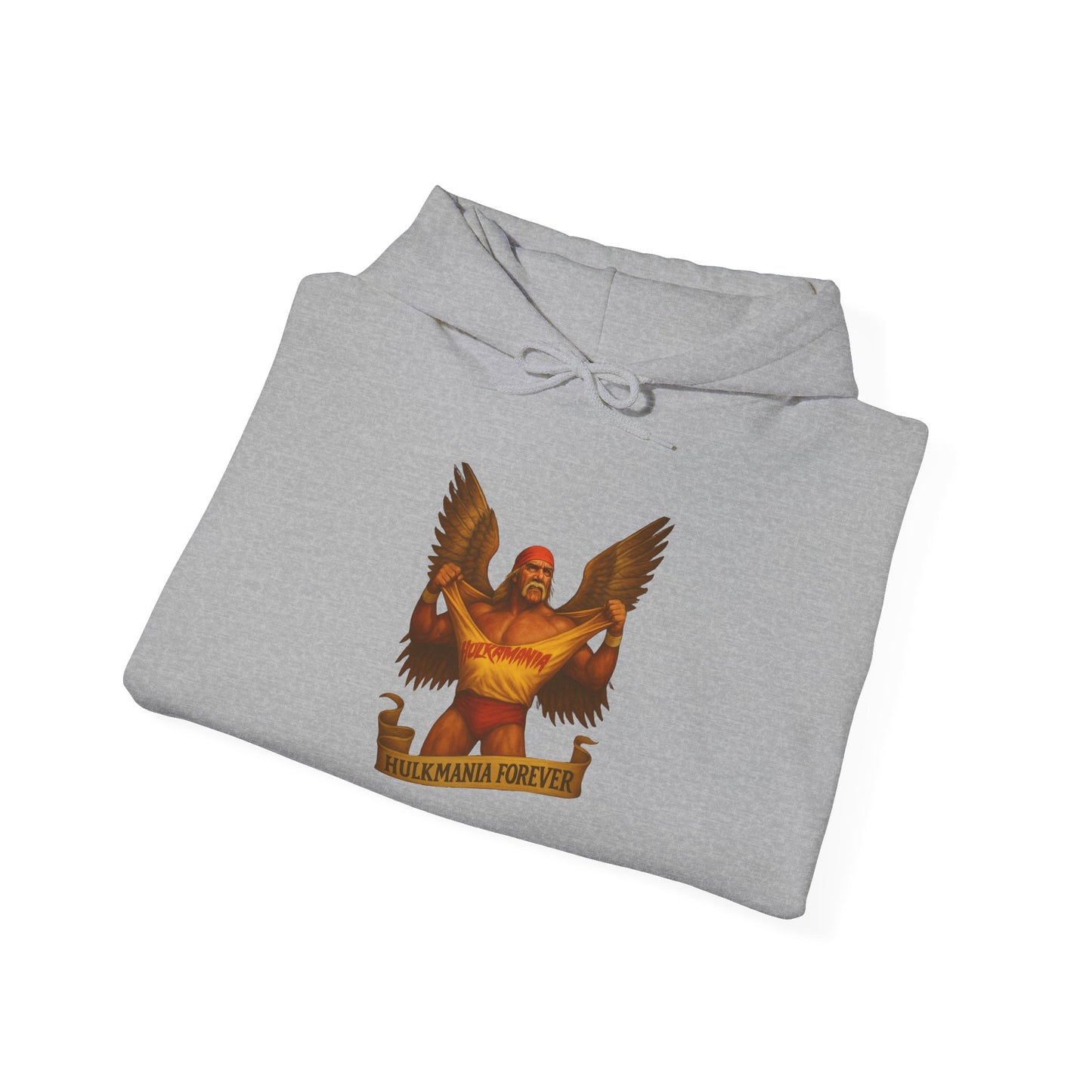 Bold Hulkamania Forever Eagle Unisex Hoodie