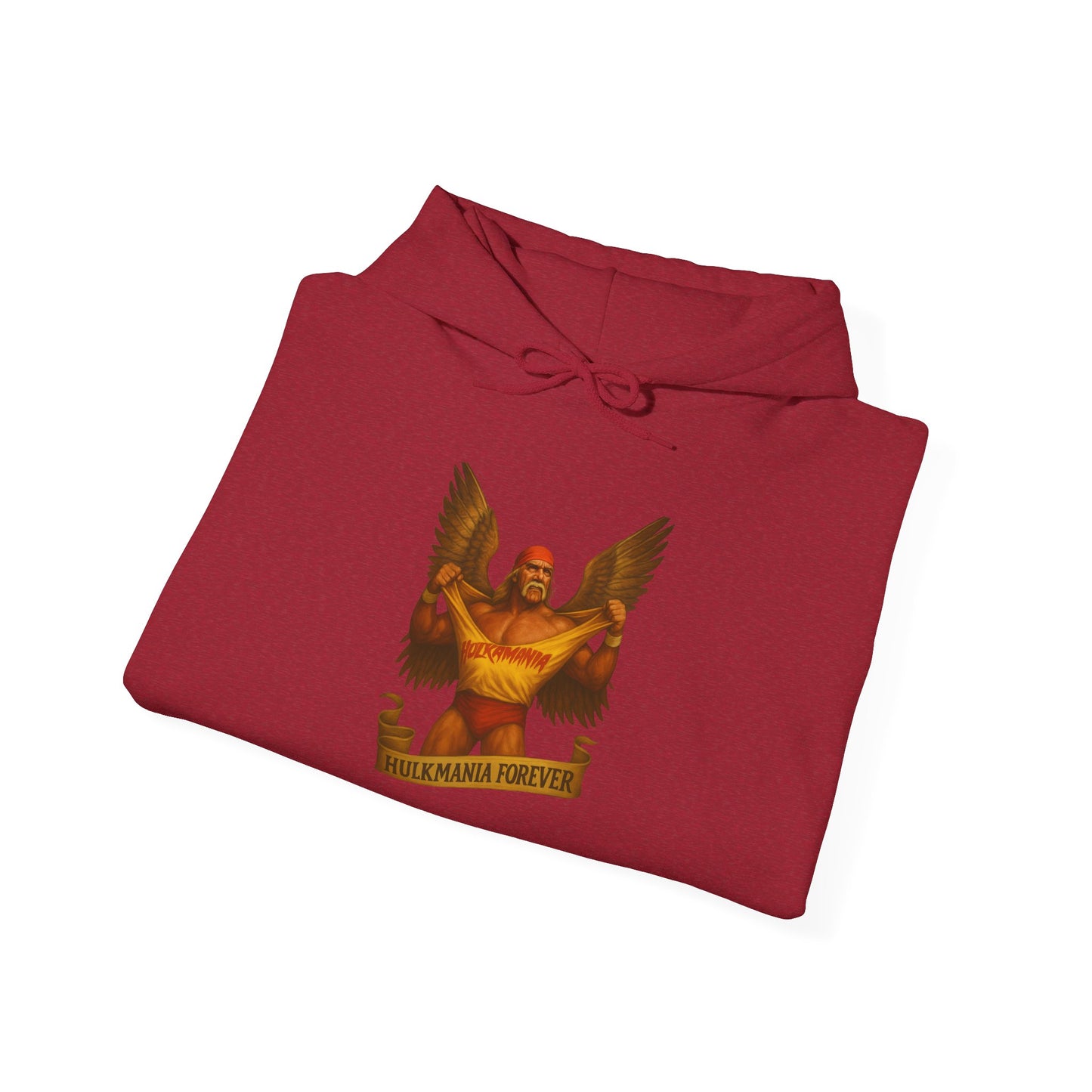 Bold Hulkamania Forever Eagle Unisex Hoodie