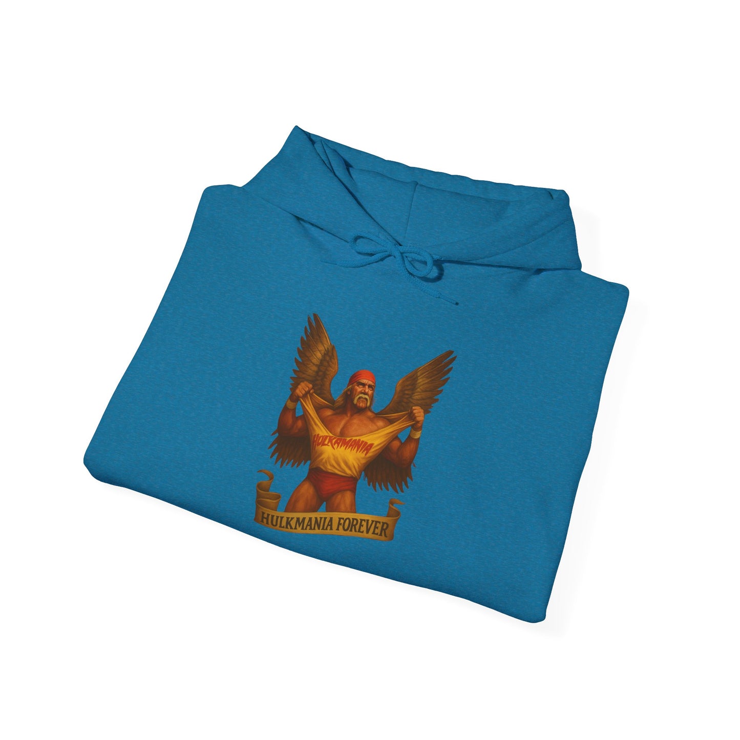 Bold Hulkamania Forever Eagle Unisex Hoodie