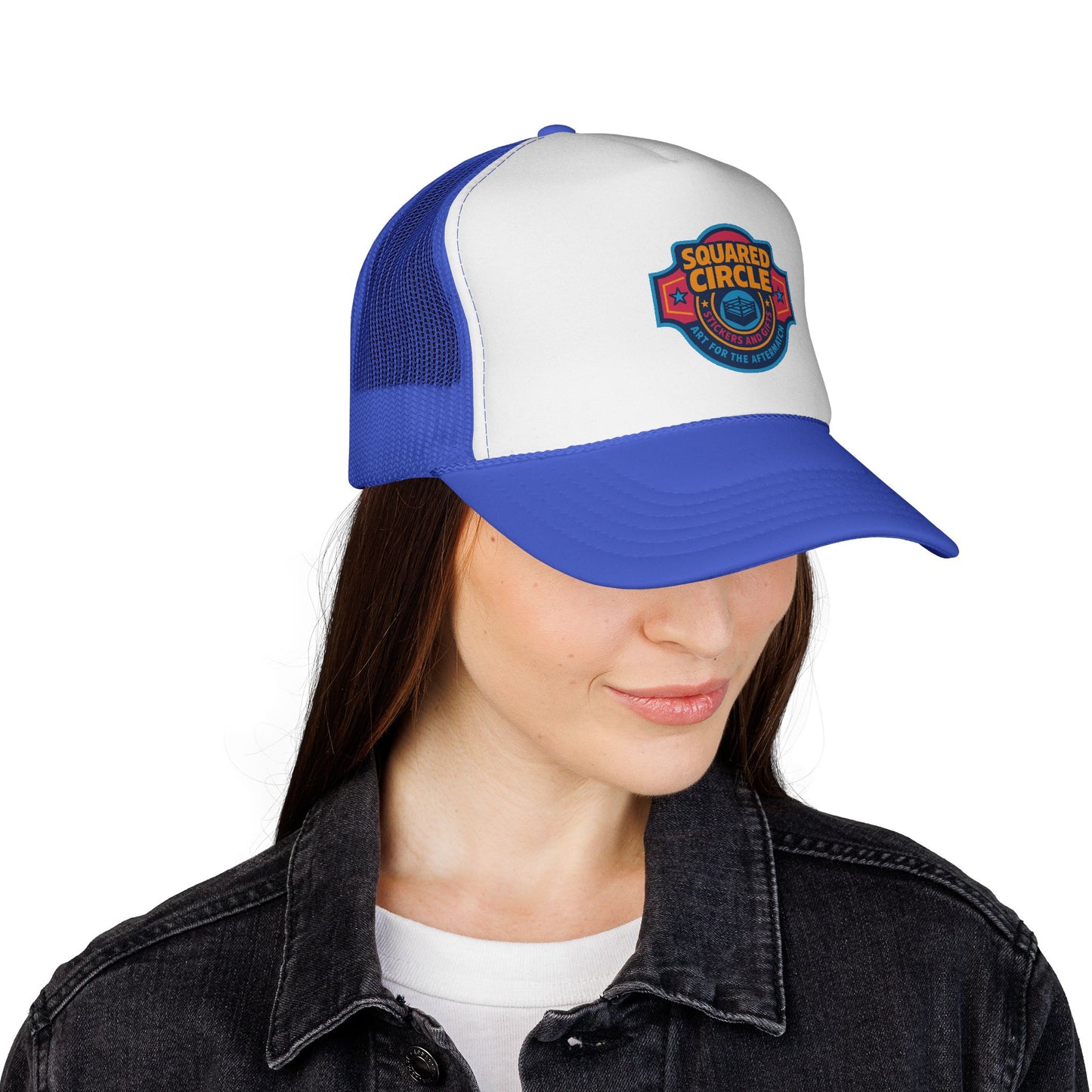 Squared Circle Trucker Hat