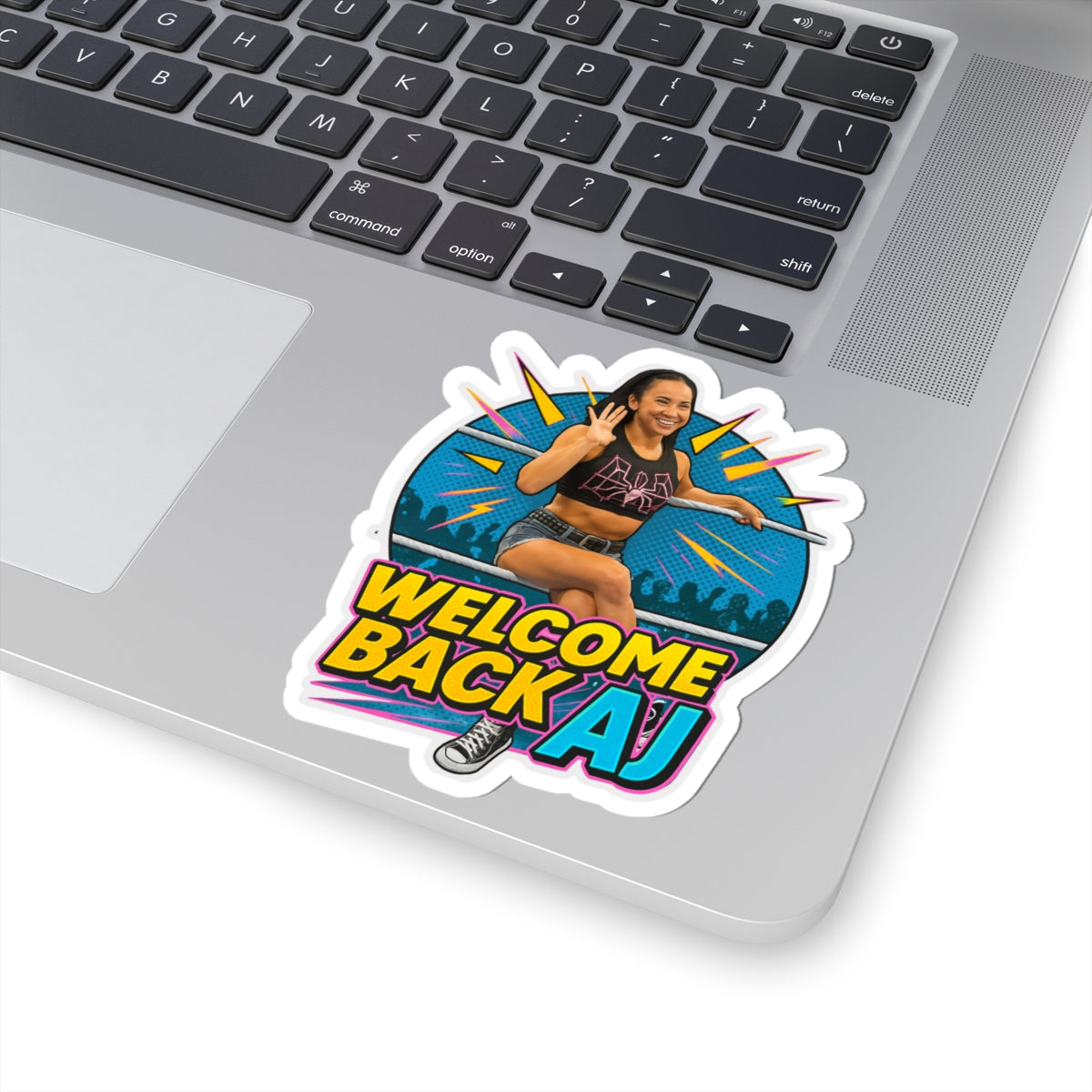 Welcome Back AJ Kiss-Cut Sticker
