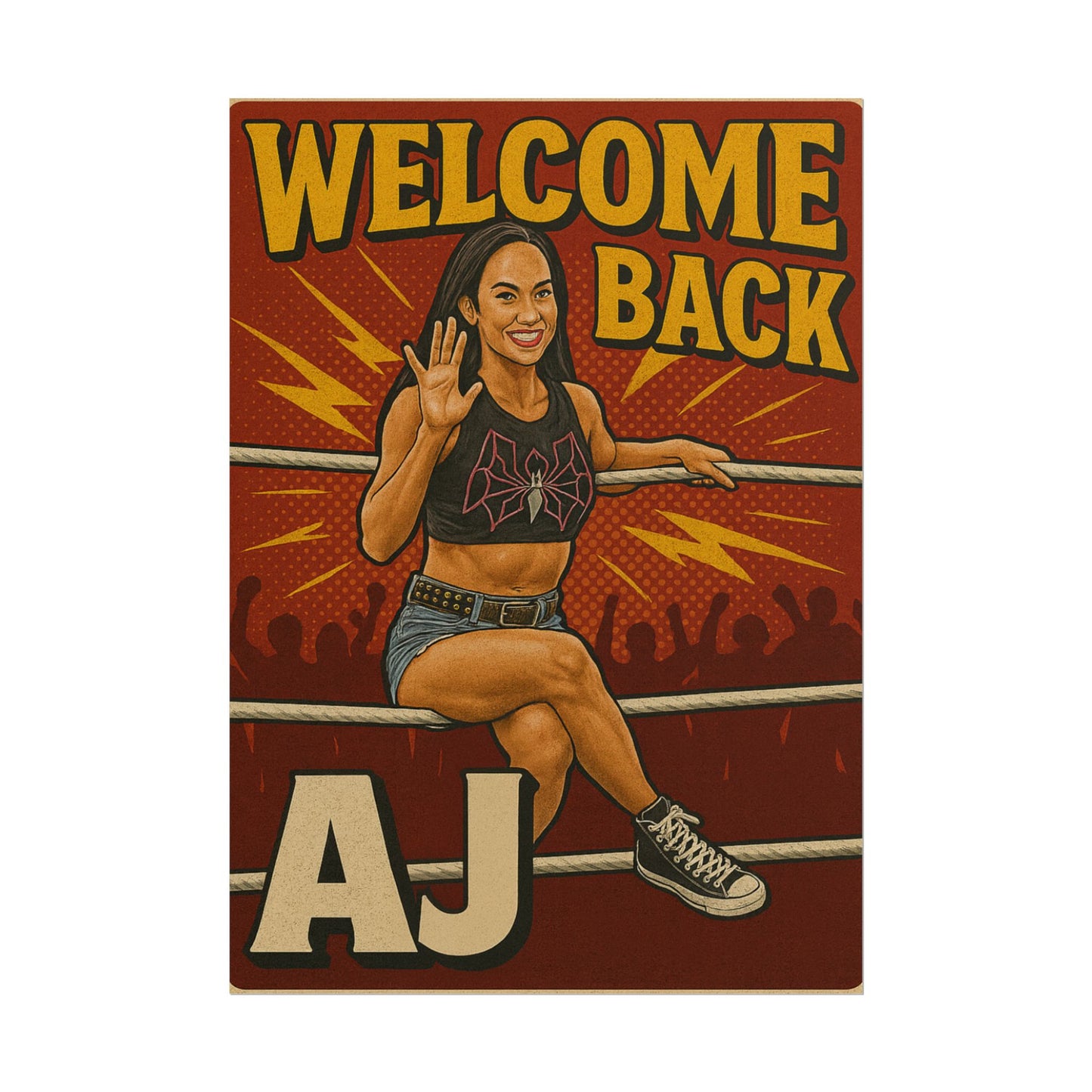 Welcome Back AJ Poster