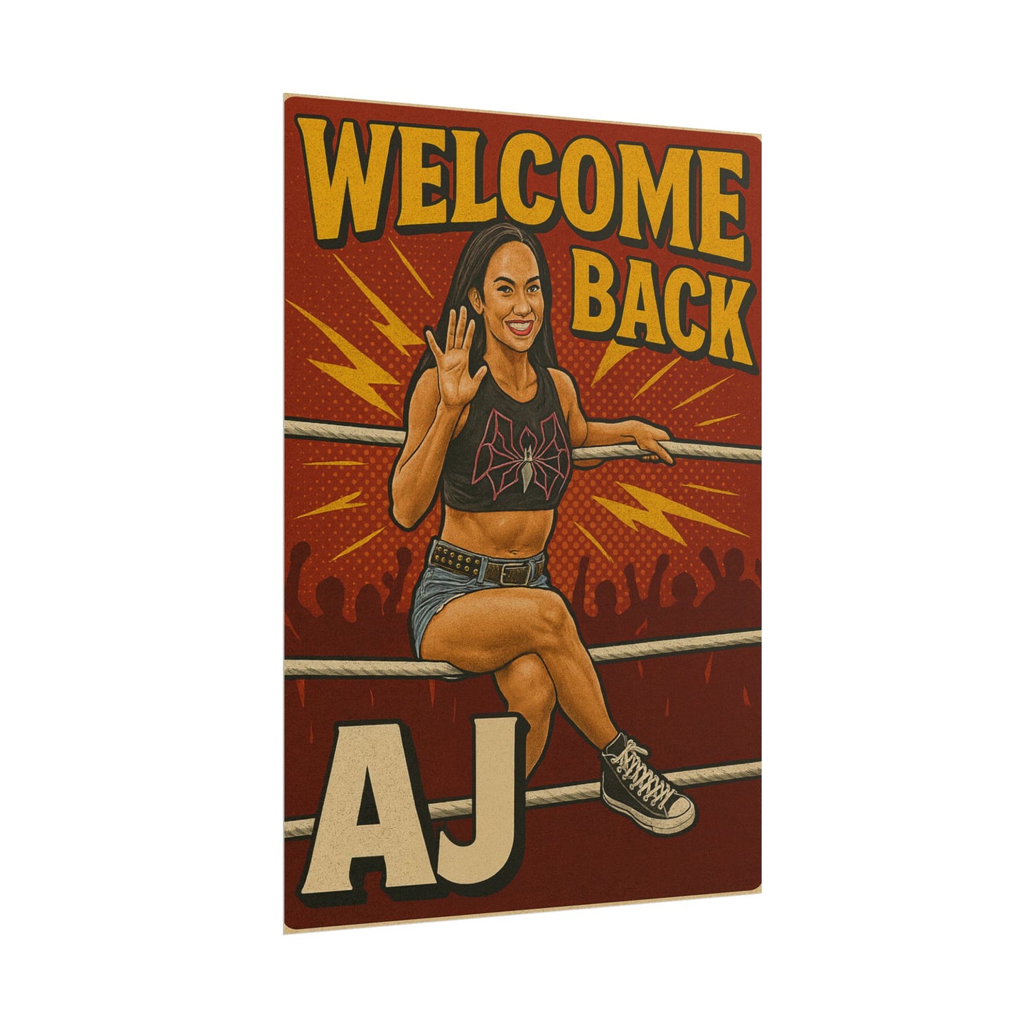 Welcome Back AJ Poster