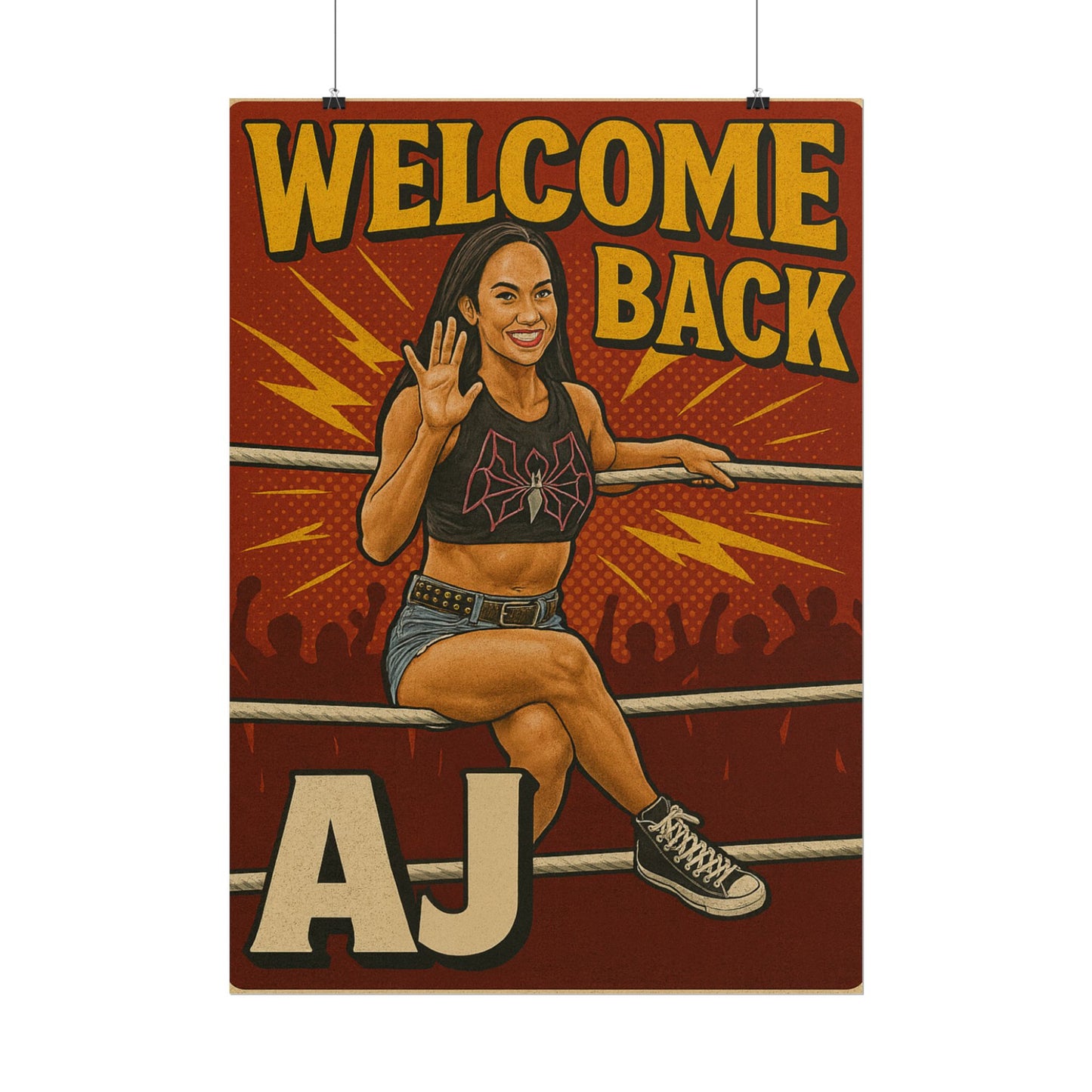 Welcome Back AJ Poster
