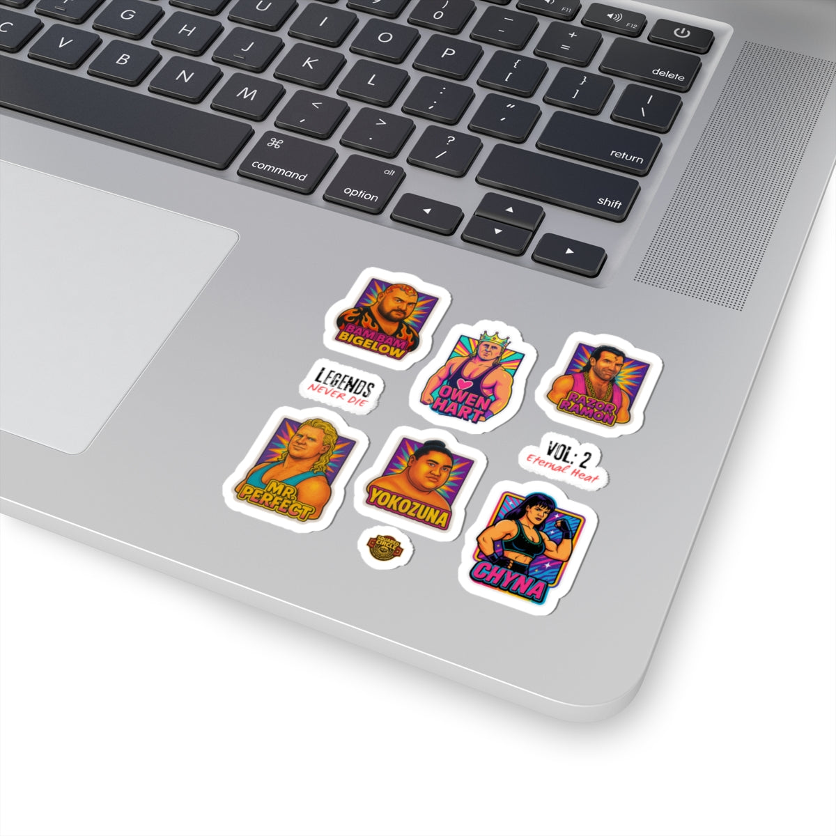 Legends Never Die: Vol 2 - Eternal Heat - Wrestling Legends Kiss-Cut Stickers