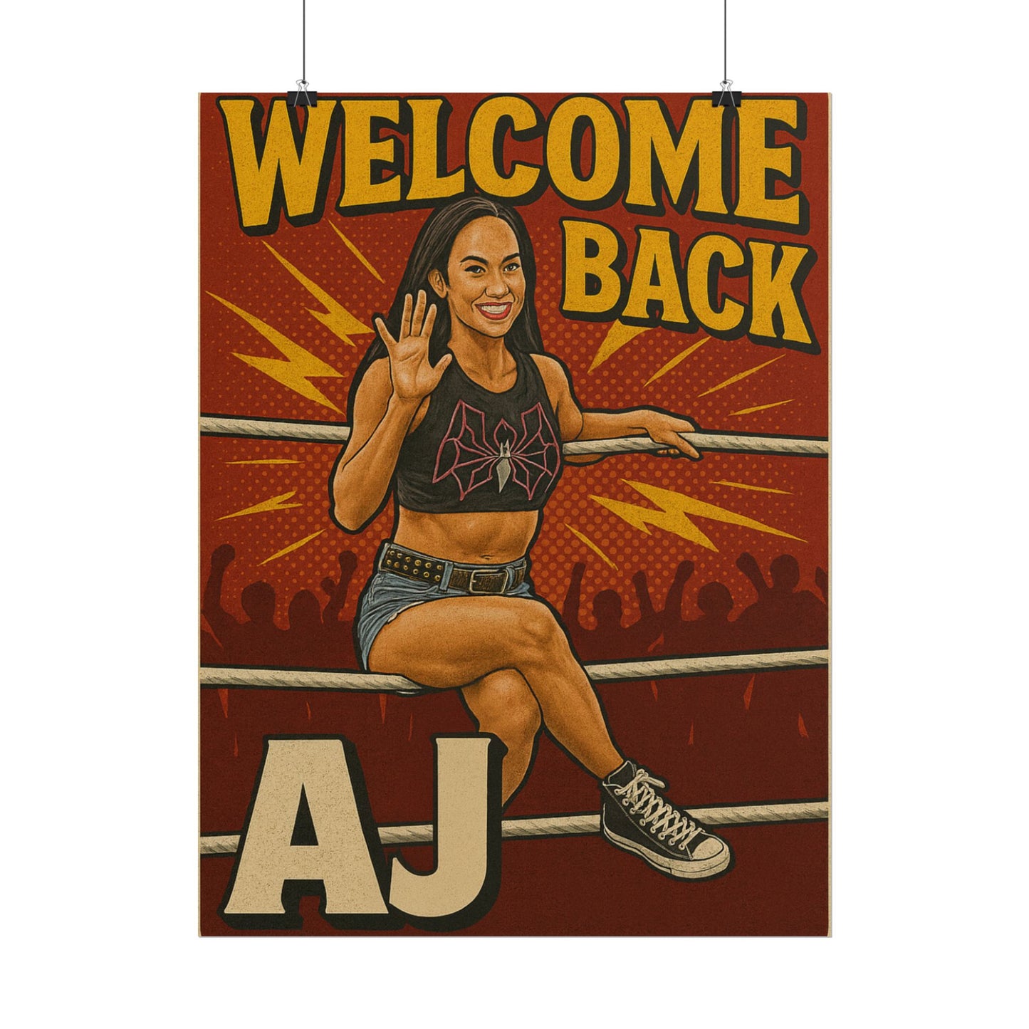 Welcome Back AJ Poster