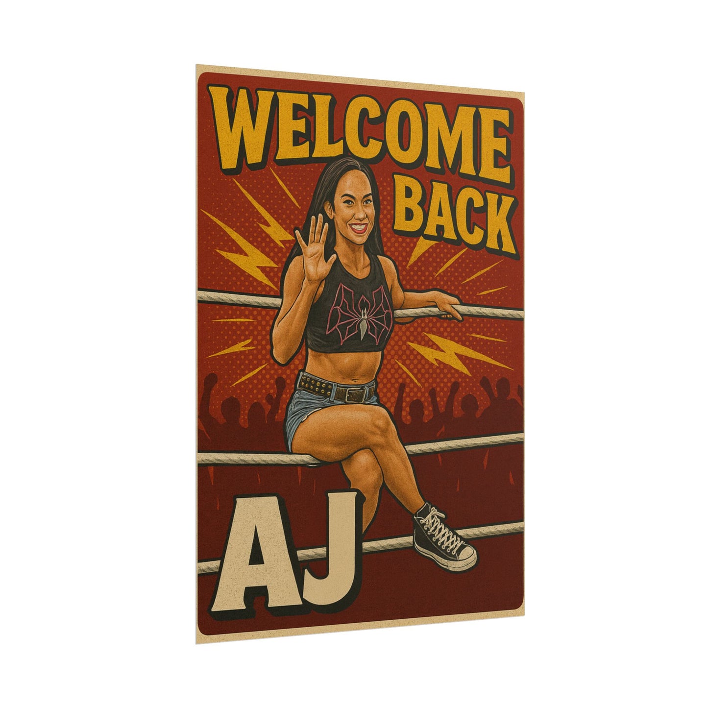 Welcome Back AJ Poster