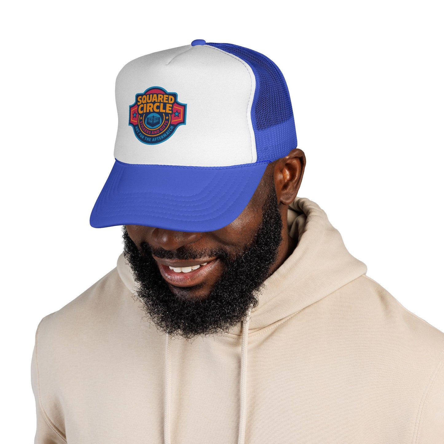 Squared Circle Trucker Hat