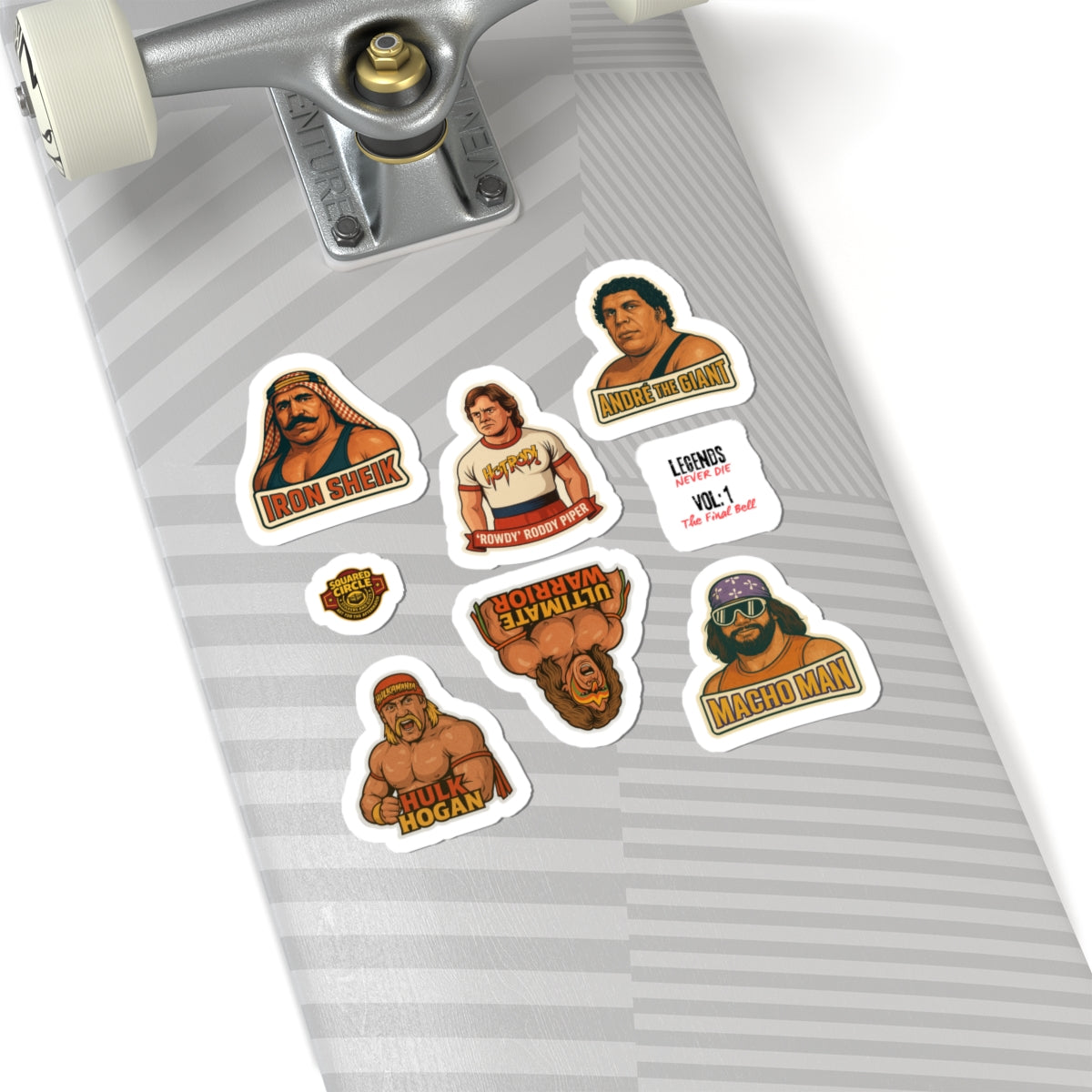 Legends Never Die: Vol 1 - Wrestling Legends Kiss-Cut Stickers
