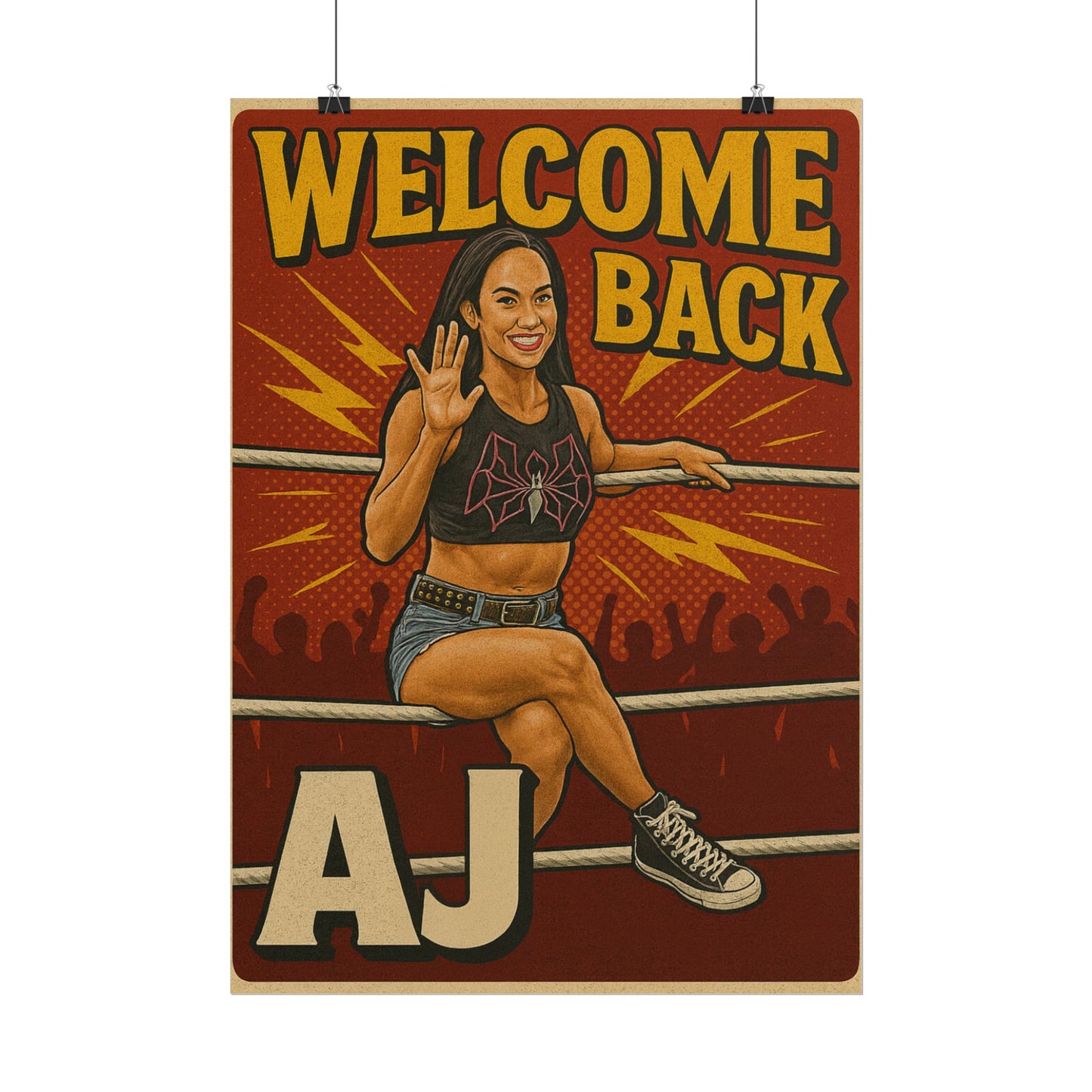 Welcome Back AJ Poster