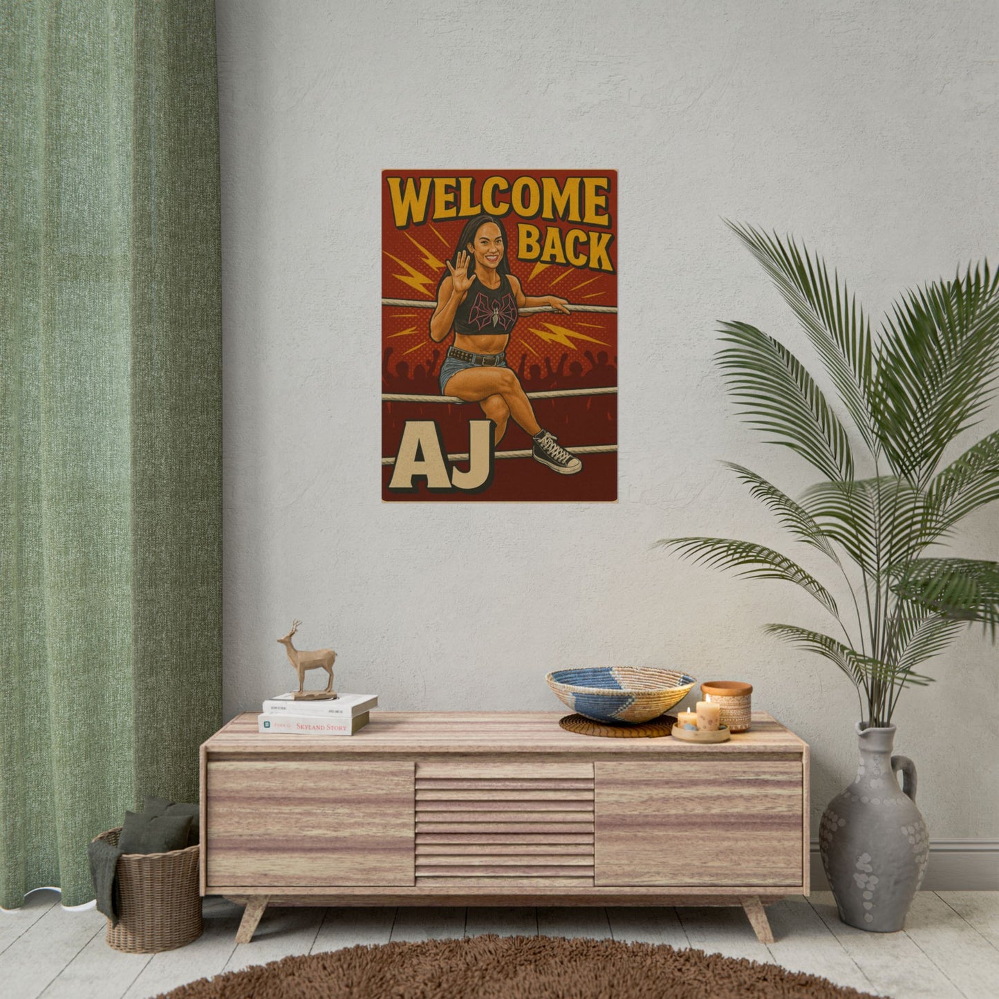 Welcome Back AJ Poster