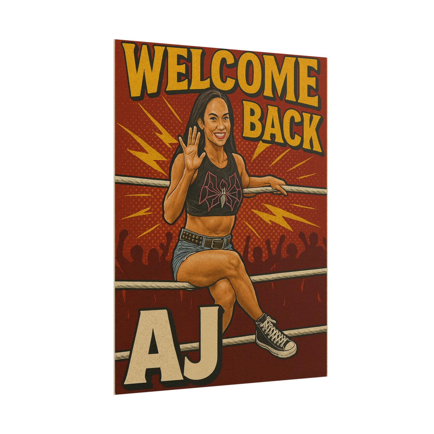 Welcome Back AJ Poster
