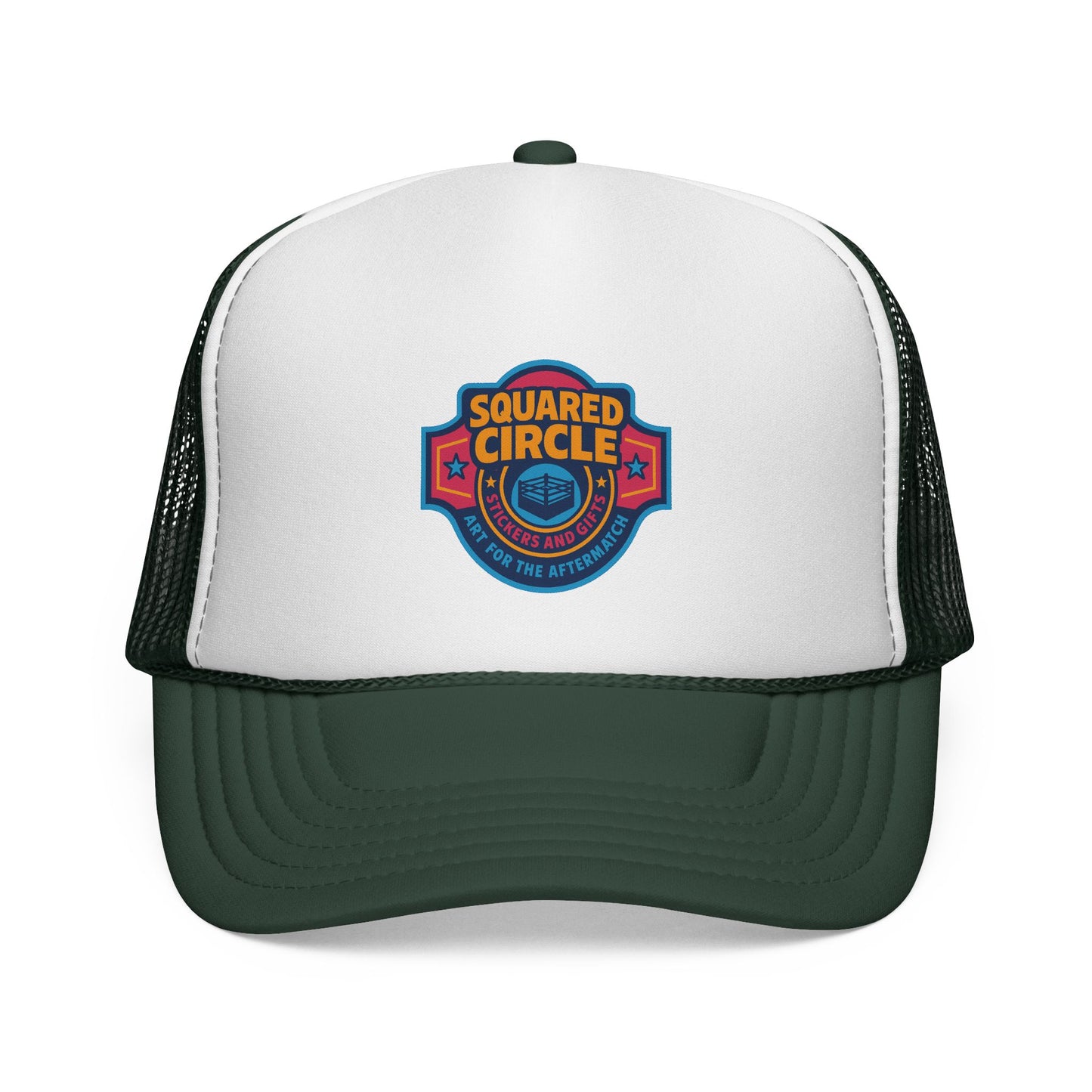 Squared Circle Trucker Hat