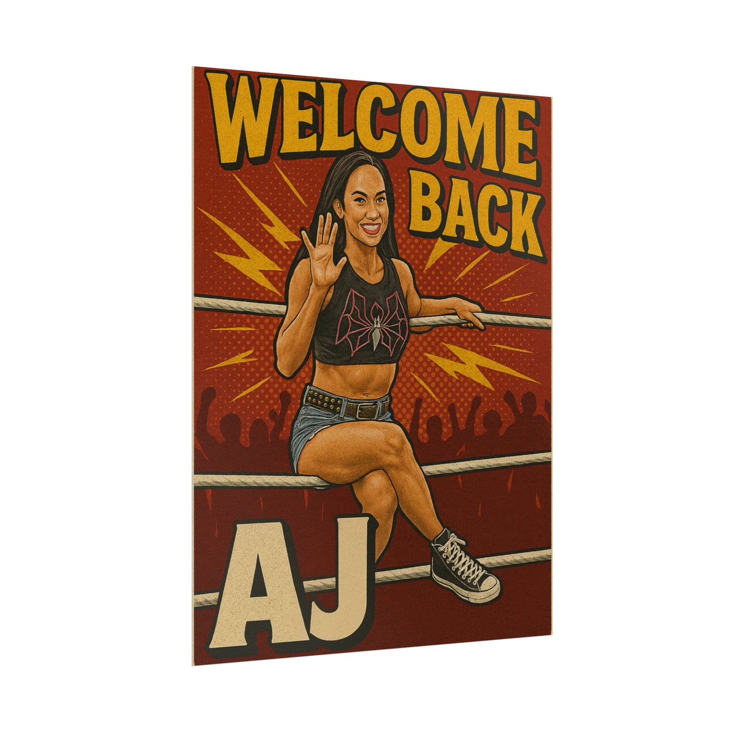 Welcome Back AJ Poster